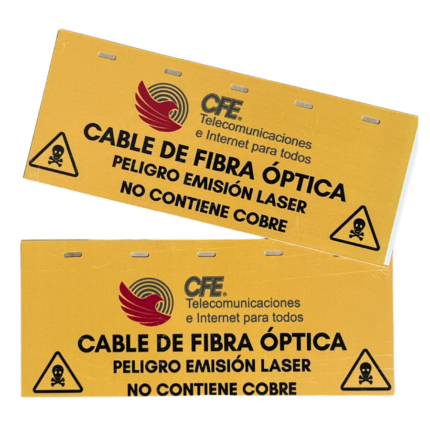 Etiqueta para Fibra Óptica