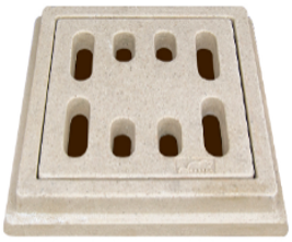 Rejilla de Piso para Boca de Tormenta 50x50