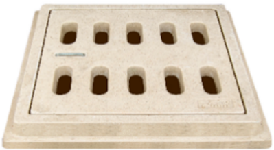 Rejilla de Piso para Boca de Tormenta 60x60