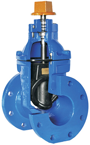 Válvula de Vástago Saliente de Hierro Fundido